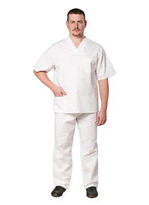 Костюм хирурга белый